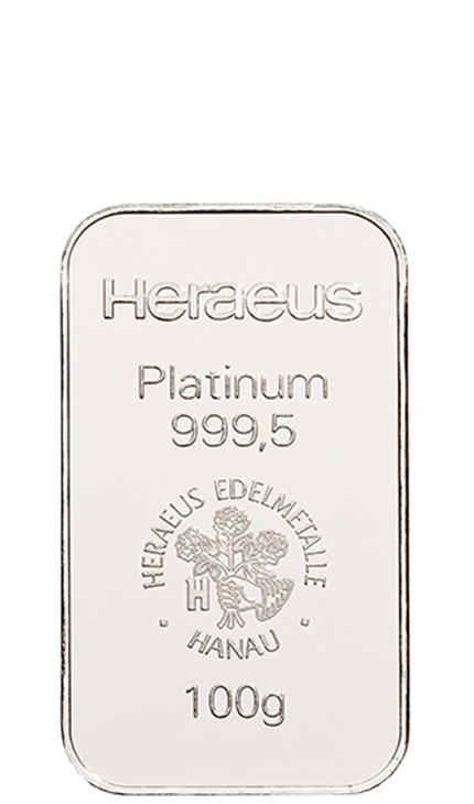 100g Platinum Bullion