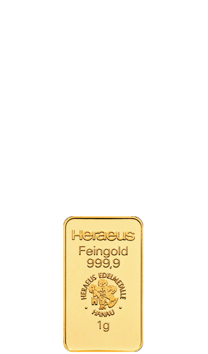 1 g  Gold Bullion