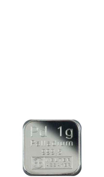 1g Palladium Bullion