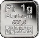 1g Platinum Bullion