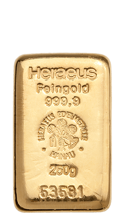 250g Gold Bullion