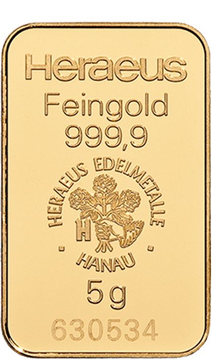 5g Gold Bullion