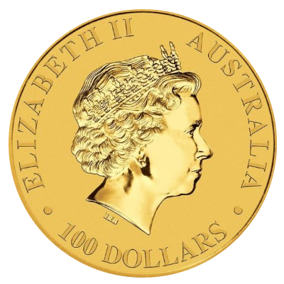Kangaroo gold coin - 1000 AUD Nominal value