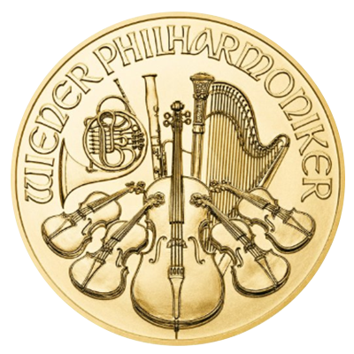 Wiener Philharmoniker gold coin