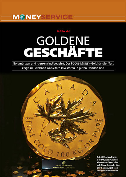 Auvesta als Top-Goldhändler ausgezeichnet 